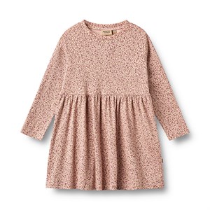 Wheat - Jersey dress L/S Sessa, Dime Rose Small Flowers